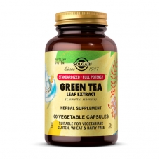 Solgar Green Tea Leaf Extract 60 veg капсул (экстракт зеленого чая)