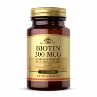 Solgar Biotin 300 mcg 100 таблеток