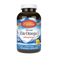 Carlson Labs Elite Omega 3 1600 mg 240 softgels