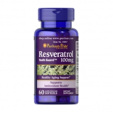 Puritan's Pride Resveratrol 100 mg 60 softgels