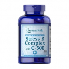 Puritan's Pride Stress B Complex with C-500 Timed Release 120 caplets