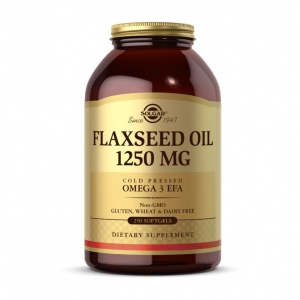Solgar Flaxseed Oil 1250 mg 250 softgels