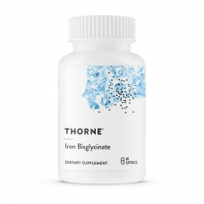 Thorne Iron Bisglycinate 60 капсул (Хелатное железо)