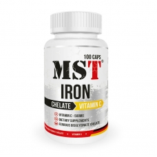MST Iron Chelate + Vitamin C 100 капсул