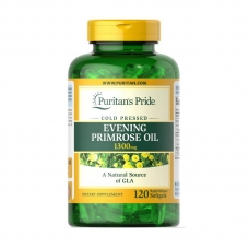Puritan's Pride Evening Primrose Oil 1300 mg 120 softgels