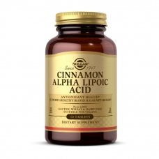 Solgar Cinnamon Alpha Lipoic Acid 60 таблеток (Экстракт корицы)