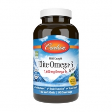 Carlson Labs Elite Omega 3 1600 mg 180 softgels