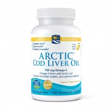 Nordic Naturals Arctic Cod Liver Oil 750 mg 90 softgels