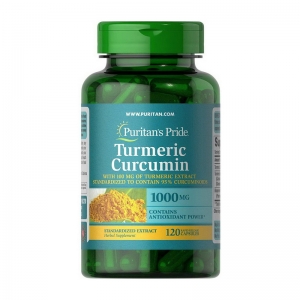 Puritan's Pride Turmeric Curcumin 1000 mg 120 капсул