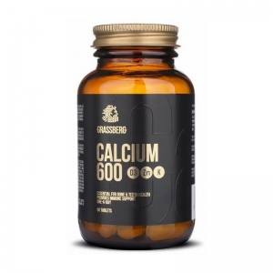Grassberg Calcium 600 + D3 + Zn + K 60 таблеток