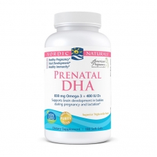 Nordic Naturals Prenatal DHA 830 mg Omega-3 + 400 IU D3 180 softgels
