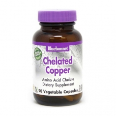 Bluebonnet Nutrition Chelated Copper 90 veg caps