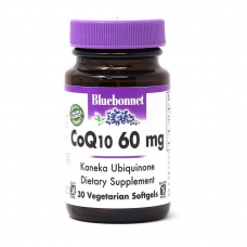 Bluebonnet Nutrition CoQ10 60 mg 30 veg softgels