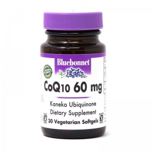 Bluebonnet Nutrition CoQ10 60 mg 30 veg softgels