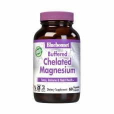 Bluebonnet Nutrition Buffered Chelated Magnesium 200 mg 60 veg caps