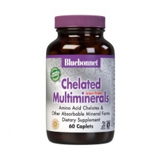 Bluebonnet Nutrition Chelated Multiminerals Iron-Free 60 caplets
