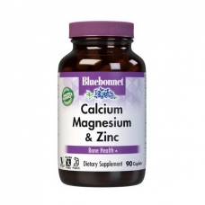 Bluebonnet Nutrition Calcium Magnesium & Zinc 90 caplets