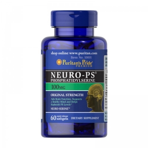 Puritan's Pride Neuro-PS Phosphatidylserine 100 mg 60 softgels (фосфатидилсерин)