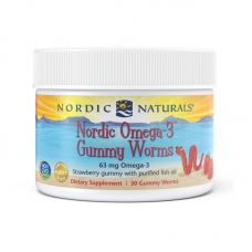 Nordic Naturals Nordic Omega-3 Gummy Worms 30 gummy worms