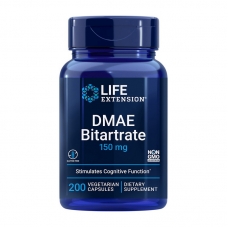 Life Extension DMAE Bitartrate 150 mg 200 капсул (ДМАЕ)