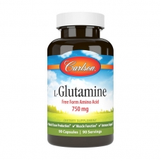 Глютамин Carlson LabsL-Glutamine 750 mg 90 капсул