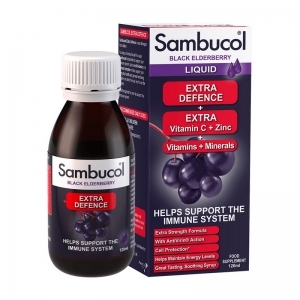 Sambucol Extra Defence Liquid 120 мл (Для детского иммунитета)