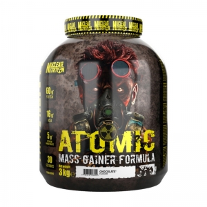 Гейнер Nuclear Nutrition Atomic Mass Gainer Formula 3 кг (cookies with cream)