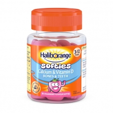 Haliborange Softies Calcium & Vitamin D Bones & Teeth 30 softies (strawberry) Кальций для детей