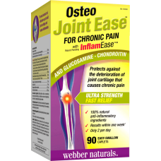 Webber Naturals® Osteo Joint Ease + InflamEase +Gluc.+Chon. 90 таблеток