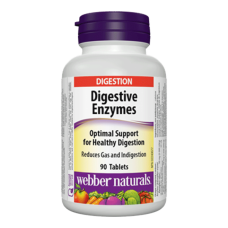 Webber Naturals Digestive Enzymes 90 таблеток (пищеварительные ферменты)