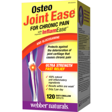 Webber Naturals Osteo Joint Ease + InflamEase +Gluc. 120 таблеток