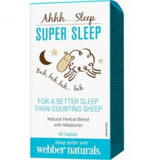 Webber Naturals Super Sleep 30 таблеток