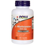 Now L-Methionine 500 mg 100 капсул (Метионин)