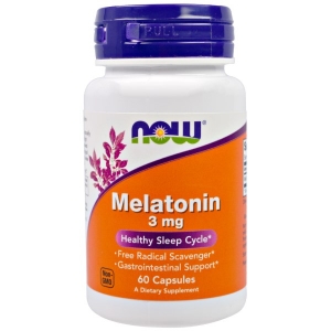 Now Melatonin 3 mg 180 пастилок