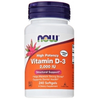 Now Vitamin D-3 2000 IU 240 капсул (Витамин Д)