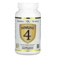 California Gold Nutrition Immune4 180 капсул (Цинк+Витамин C + D3 + селен)