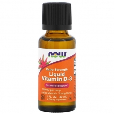 Now Liquid Vitamin D-3 25 mcg 1000 IU 30 мл. (Жидкий витамин Д3)