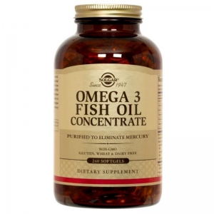 Solgar® Omega-3 Fish Oil Concentrate 240 капсул