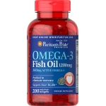 Puritans Pride Omega-3 Fish Oil 1200 mg 200 капсул