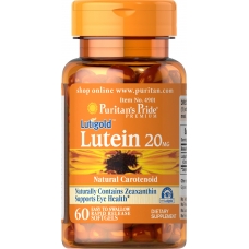 Puritans Pride Lutigold Lutein 20 mg 120 капсул