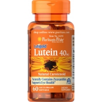 Puritans Pride Lutigold Lutein 40 mg 60 капсул