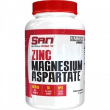 San Zinc Magnesium Aspartate	90 капсул (Цинк+магний +B6)