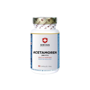 Swiss Pharmaceuticals Acetamoren MK-777 60 капсул