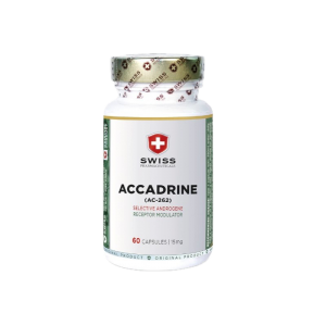 Swiss Pharmaceuticals Accadrine (AC-262) 60 капсул Swiss Pharmaceuticals Accadrine (AC-262) 60 капсул