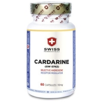 Swiss Pharmaceuticals Cardarine GW-0742 60 капсул (кардарин)
