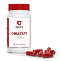 Swiss Pharmaceuticals Orlistat 60 капсул (снижает усвоение жиров)