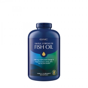 GNC Triple Strength Fish Oil 360 капсул