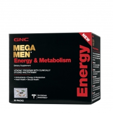 GNC Mega Men Energy & Metabolism Vitapak Program  30 пакетов